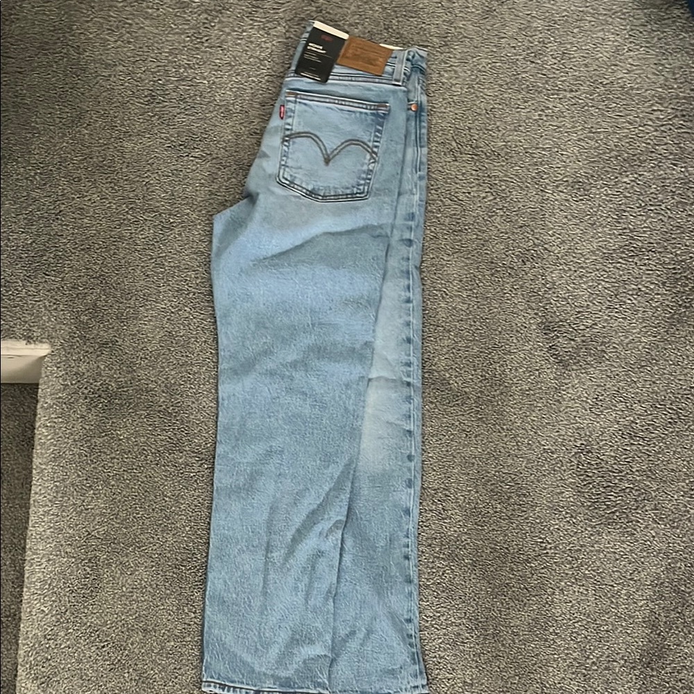 Levi's Blue Straight Jeans Classic Style